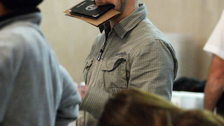 Hey Dominic Monaghan, We Really Hope That's Not Flight 815 You're Boarding